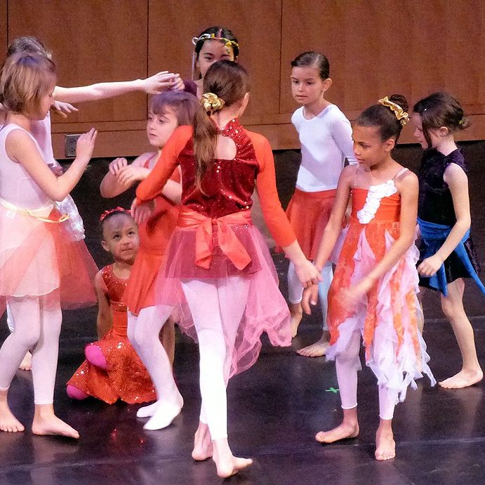 Children dancing, Overture Center for the Arts, Madison